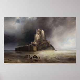 Poster Mont-Santo-Michel