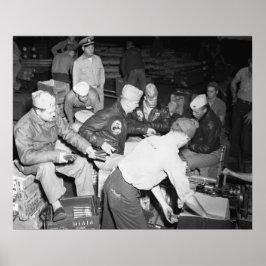 Poster Montagem da munições