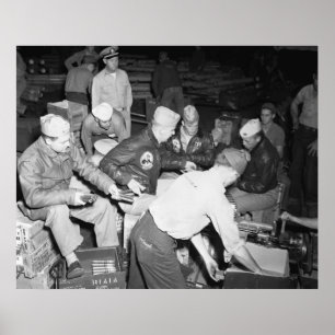 Poster Montagem da munições