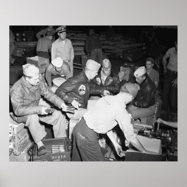 Poster Montagem da munições (Frente)