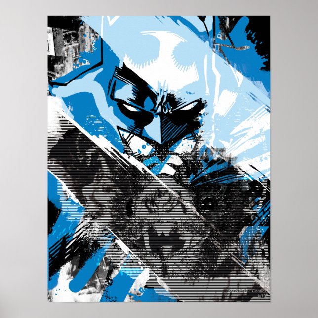 Poster Montagem de Futura Cityscape do Batman (Frente)