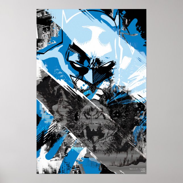 Poster Montagem de Futura Cityscape do Batman (Frente)