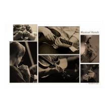Montagem de mãos musicais por Miriam A Kilmer