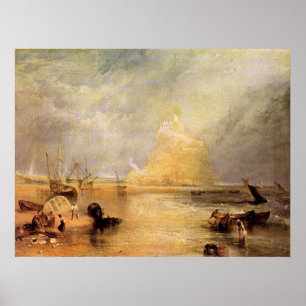 Poster Montagem do St. Michaels, Cornualha por Joseph