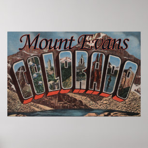Poster Montagem Evans, Colorado - grandes cenas da letra