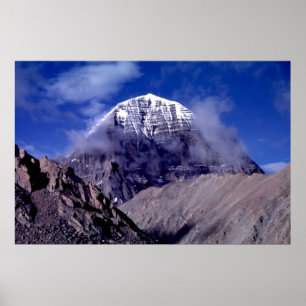 Poster Montagem Kailas, Tibet