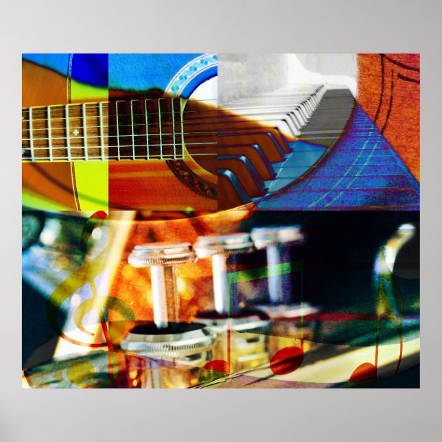 Pôster Montagem Musical (Frente)