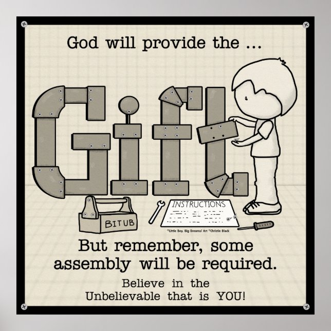 Pôster Montagem necessária (Frente)