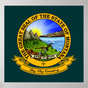 Poster Montana Seal