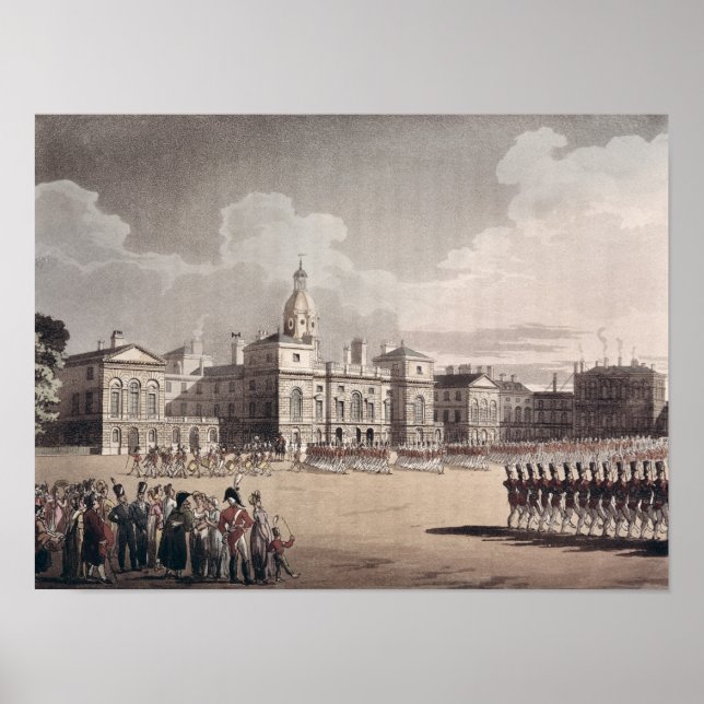 Poster Montando Guarda na Rua. Parque James (Frente)