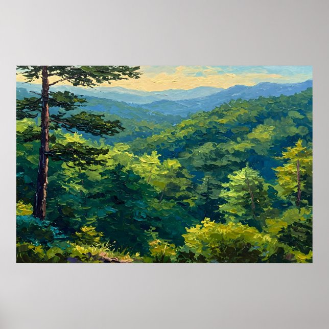 Poster Montane Forest (Frente)