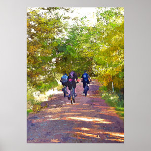 PÔSTER MONTANHA BIKING