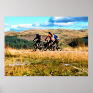 POSTER MONTANHA BIKING