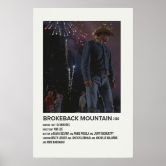 Poster montanha Brokeback 2005