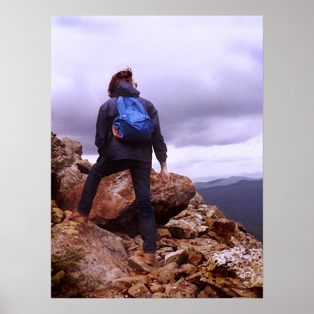 Poster Montanha Clima (Frente)