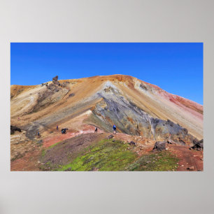 Poster Montanha Colorida