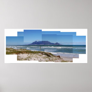 Pôster Montanha da mesa, Cape Town, África do Sul