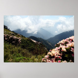 Pôster Montanha de HeHuan, parque nacional de Taroko, ©