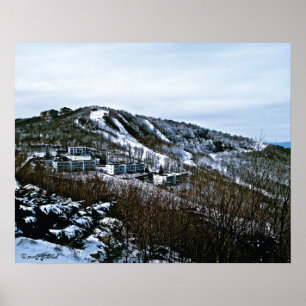 Poster Montanha do açúcar, North Carolina