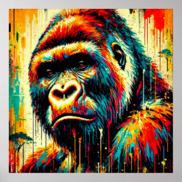 POSTER MONTANHA GORILLA