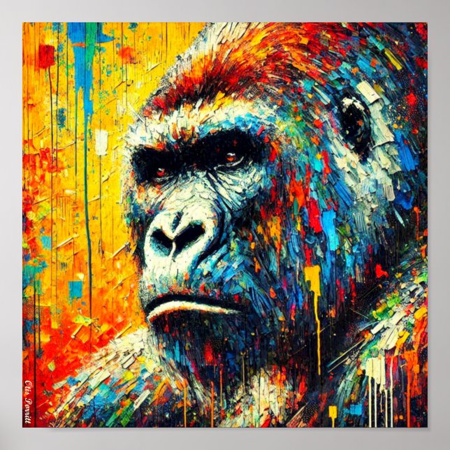 POSTER MONTANHA GORILLA 6 (Frente)