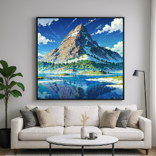 Poster Montanha Lakeside