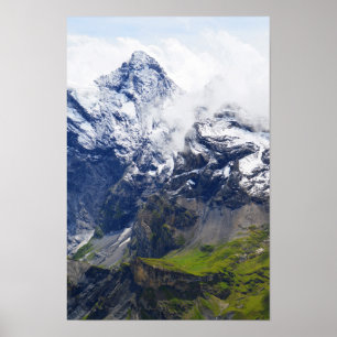Pôster Montanha nos Alpes suíços