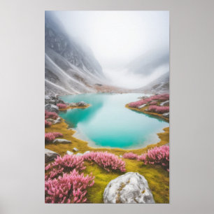 Poster Montanha Paisagem Natureza Majestosa Picturesca