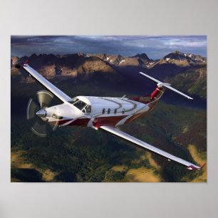 Pôster Montanha que voa PC-12