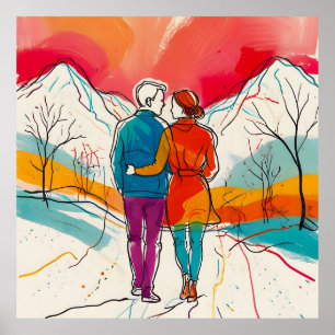 Poster Montanha Romance