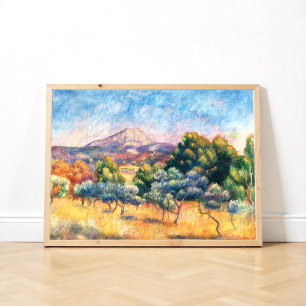 Poster Montanha Sainte-Victoire