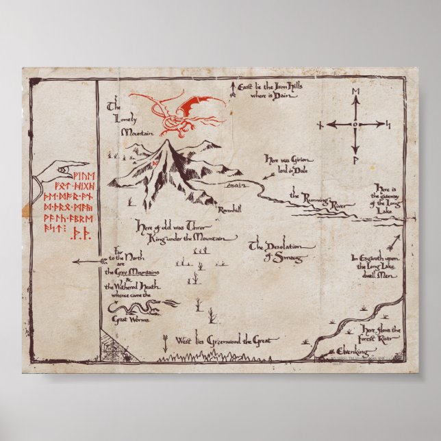 Pôster Montanha solitário (Frente)