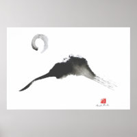 Montanha, Sumi-e