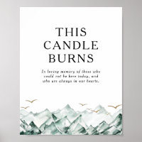 Montanha Verde e Dourada Esta Vela Quebra Casament