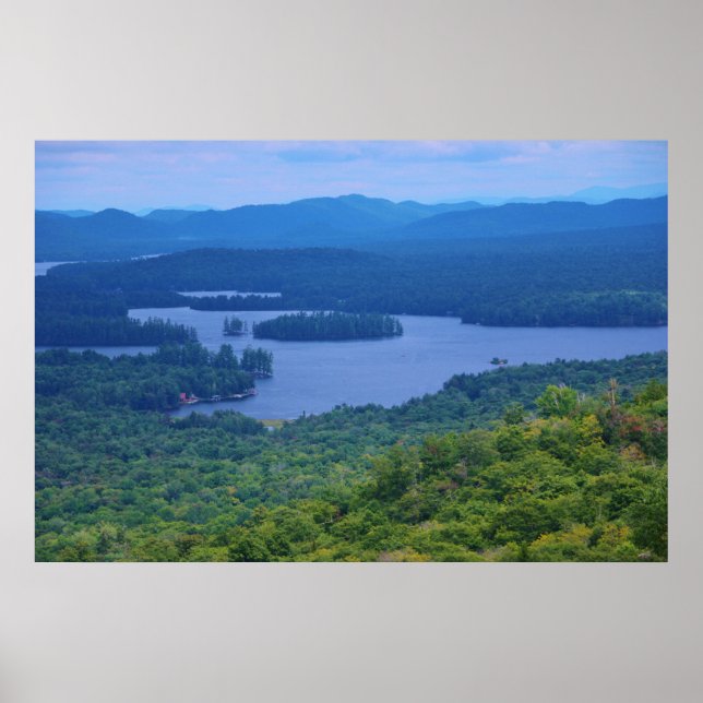 Poster Montanhas Adirondack (Frente)