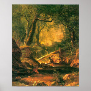 Pôster Montanhas Bierstadt-Brancas, New Hampshire 2