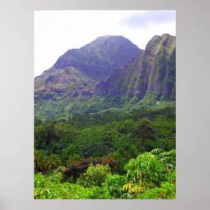 Poster Montanhas de Koolau