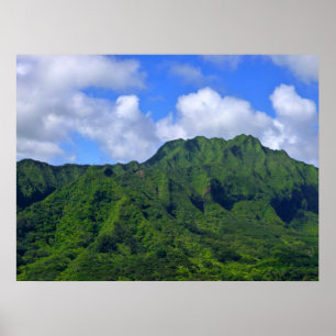 Poster Montanhas de Koolau
