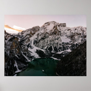 POSTER MONTANHAS DE NEVE