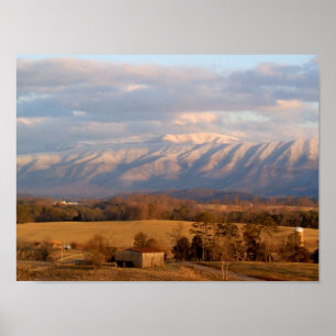 Pôster Montanhas de Smokey, Tennessee