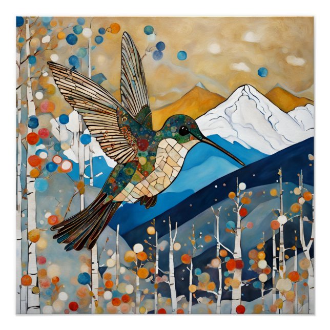 Pôster Montanhas do Colorado (Frente)