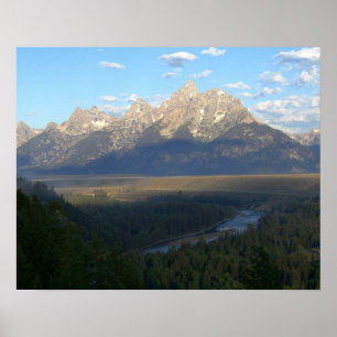 Pôster Montanhas Jackson Hole (Grand Teton National Park)