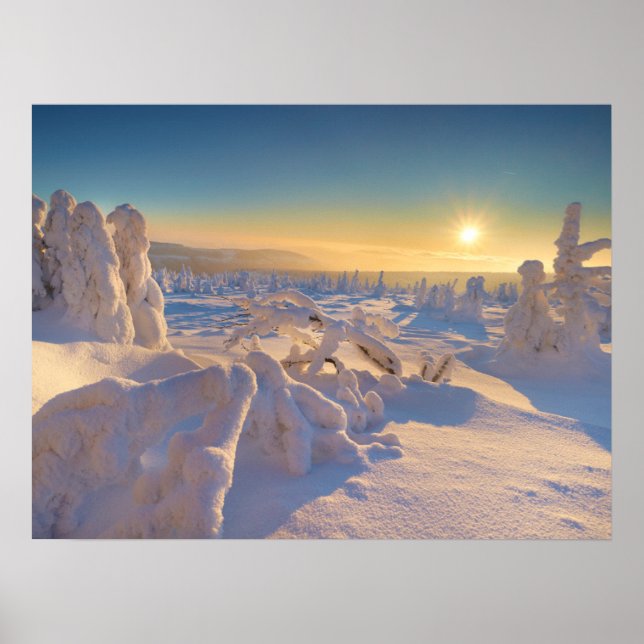 Poster Montanhas Karkonosze, Parque Nacional (Frente)