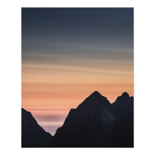 Pôster Montanhas Lofoten