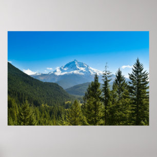 Poster Montanhas   Mt. Hood Oregon