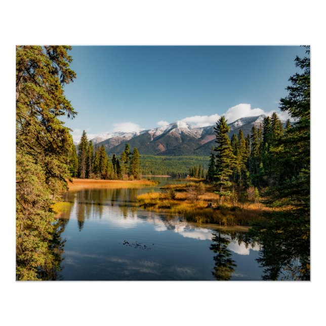 Pôster Montanhas rochosas poster (Frente)