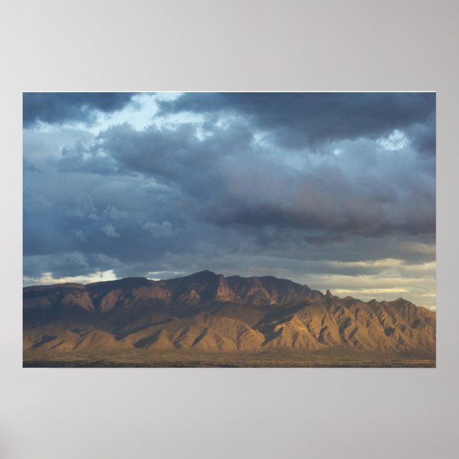 Pôster Montanhas Sandia (Frente)
