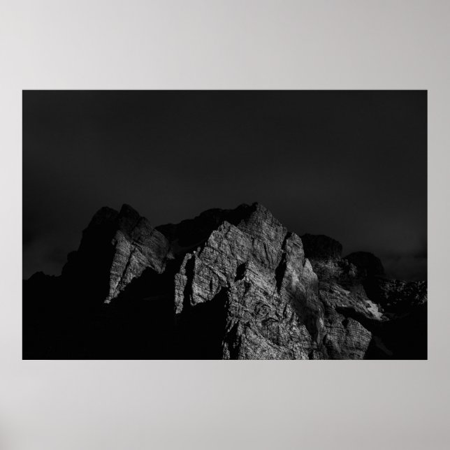 Poster Montanhas solares (Frente)