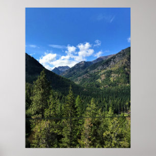 Poster Montanhas Wallowa, OR