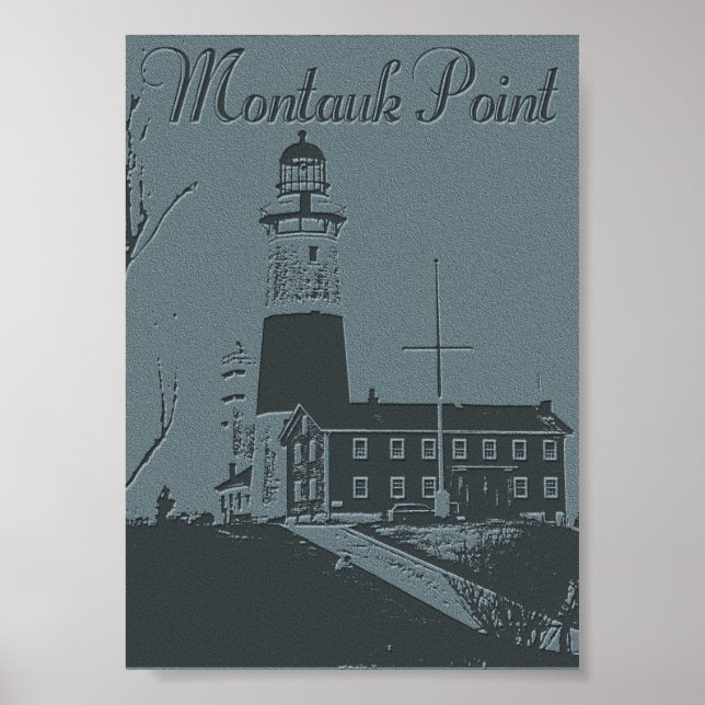 Poster Montauk Point (Frente)